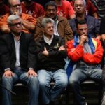Featured image: Henry Ramos Allup (center), Henrique Capriles (right) and Lilian Tintori (farthest right), some of the faces of the Venezuelan opposition. Photo: RedRadioVE.