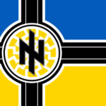 Azov Regiment, battle banner, 2015.