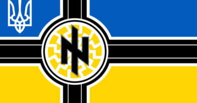 Azov Regiment, battle banner, 2015.