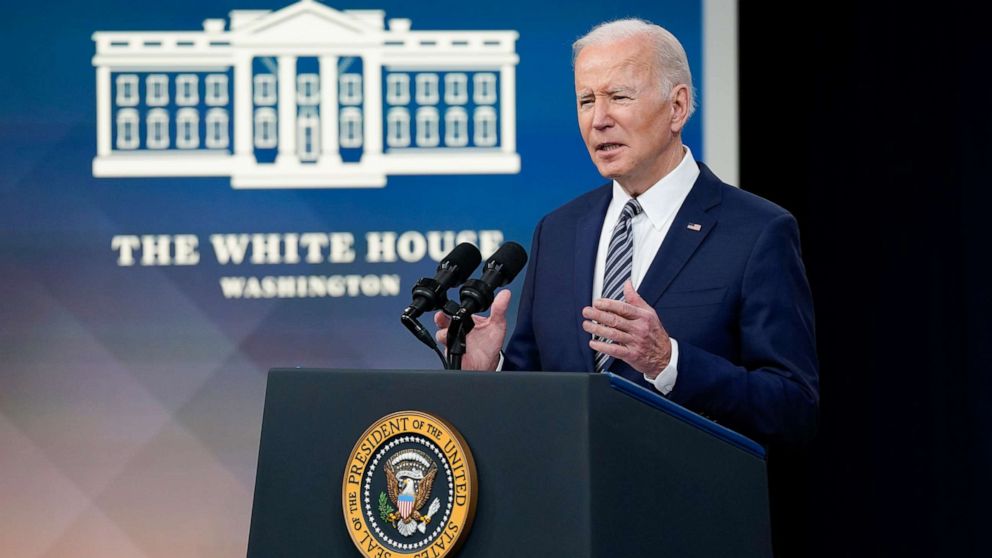 Featured image: US President Joe Biden speaking at the White House. Photo: ABC News