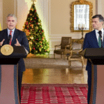 Iván Duque received Venezuelan fugitive Leopoldo López in Bogotá, December 2020. Photo: EFE.