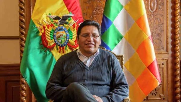 Featured image: Deputy Foreign Affairs Minister of Bolivia, Freddy Mamani. Photo: Twitter/@cadenaagramonte
