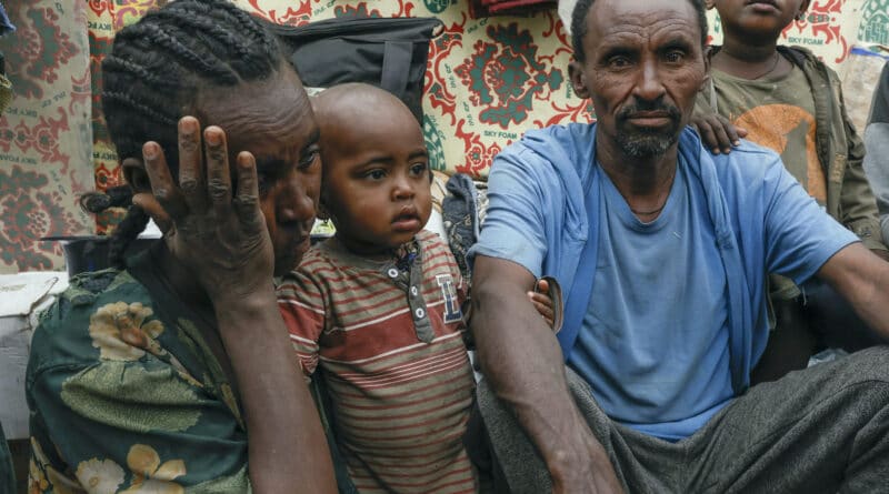 Internally Displaced Person camp in Ethiopia (Photo: Jemal Countess).