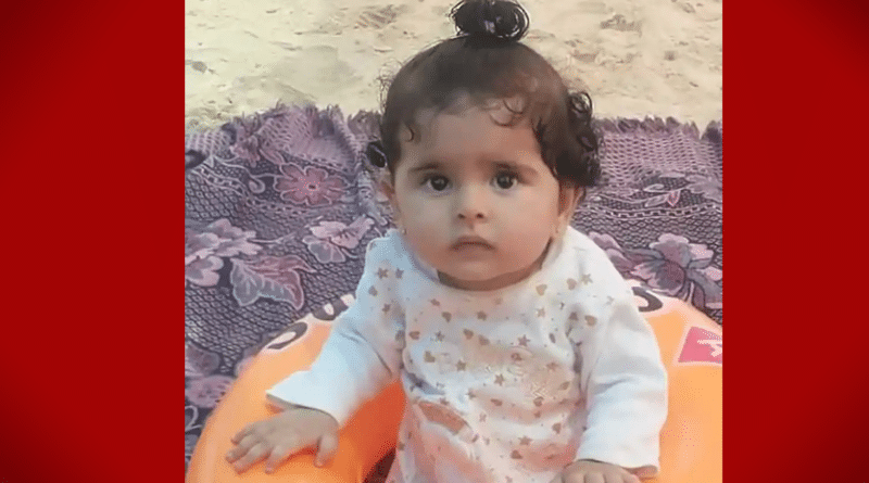 Featured image: Fatima al-Masri, a Palestinian child of 19 months, died due to delays in Israel's issuance of medical permit. Photo: Twitter/@solhaberportali