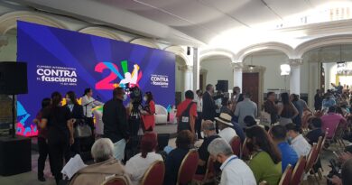 Featured image: Scene from the Fourth International Summit Against Fascism, held in Venezuela during April 11-13, 2022. File photo.