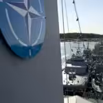 NATO ships during exercise in Finland. Photo: AP.