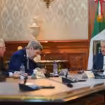 Featured image: US Ambassador to Mexico, Ken Salazar (left), US Envoy on Climate, John Kerry (center), President of Mexico, Andrés Manuel López Obrador (right), at a meeting in the National Palace on March 31. Photo: Twitter/@lopezobrador_