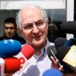 Featured image: César Pérez Vivas (left), Juan Guaidó (center), and Antonio Ledezma (right), three representatives of the Venezuelan extreme right. Photo: RedRadioVE