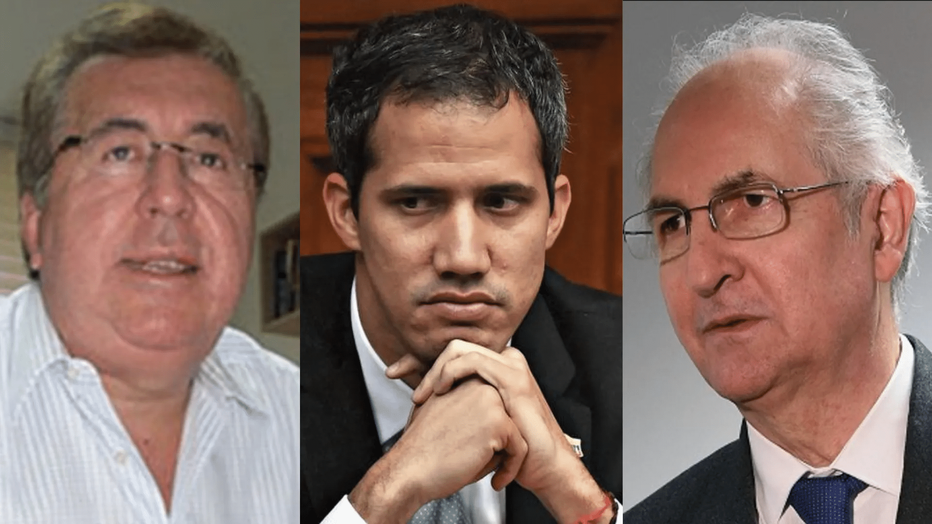 Featured image: César Pérez Vivas (left), Juan Guaidó (center), and Antonio Ledezma (right), three representatives of the Venezuelan extreme right. Photo: RedRadioVE