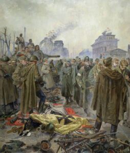 "Capitulation," by Petr Krivonogov, painted in 1946. 