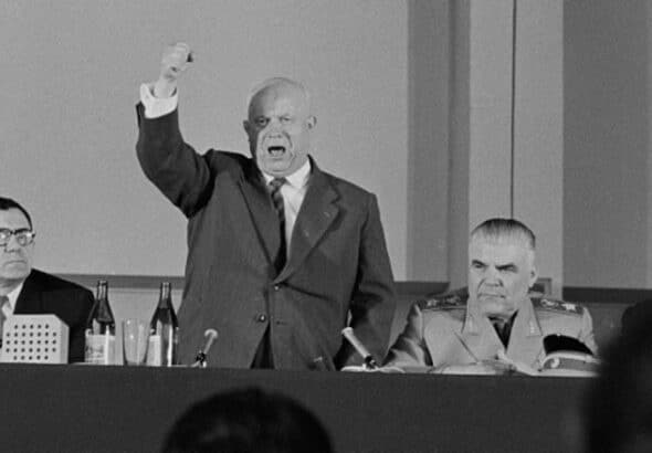 Nikita Khrushchev, the First Secretary of the CPSU (1953 to 1964). Archive photo.