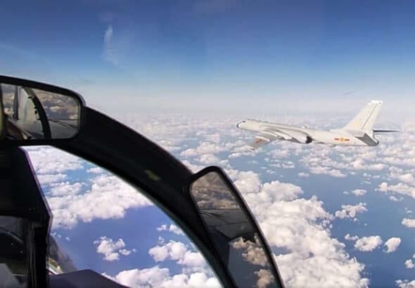 Strategic bombers. © AP Photo / Russian Defense Ministry Press Service.