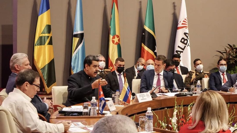 Heads of State and ministers of member countries of the ALBA-TCP in Havana, Cuba, for the 21st Summit of Heads of State and Government of the bloc. Photo: Twitter/@ALBATCP