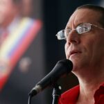 Jesús Faría, Venezuelan National Assembly member and PSUV leader, speaking. File photo.