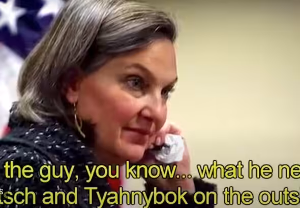 Nuland in screenshot from now removed YouTube video.