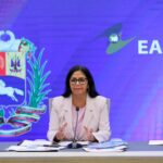 Venezuelan Vice President Delcy Rodriguez. Photo: Twitter/@PresidencialVen.