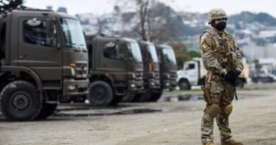 Chilean Armed Forces in Talcahuano, Biobío region of Chile. Photo: Oscar Guerra/Agencia Uno