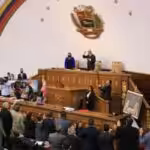 Swearing-in of parliamentary friendship groups. Photo: Ultimas Noticias/Wilmer Errades.