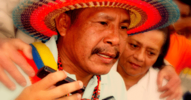 Featured image: Sabino Romero, a chieftan from the Shirapta indigenous community. Photo: La Iguana TV. 