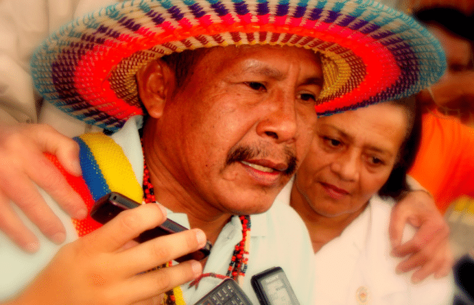 Featured image: Sabino Romero, a chieftan from the Shirapta indigenous community. Photo: La Iguana TV. 