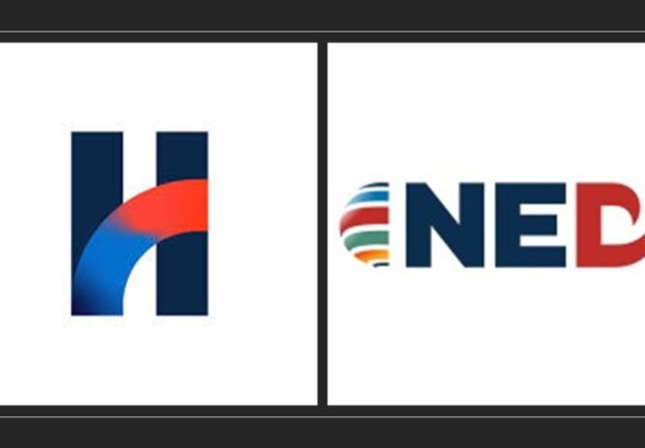 HanVoice and NED logo. Photo: The Canda Files.