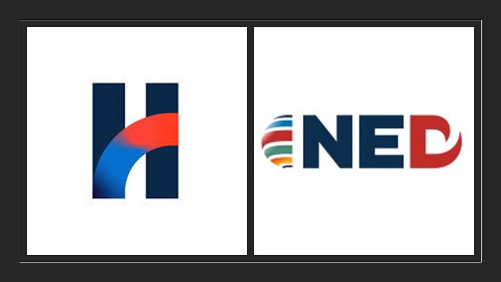 HanVoice and NED logo. Photo: The Canda Files.