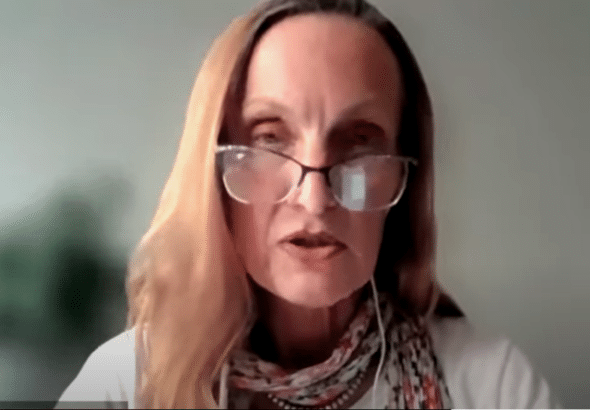 US activist Teri Mattson.