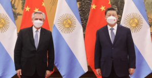 Featured image: Argentina President Alberto Fernández with Chinese Presidente Xi Jinping in Beijing in February 2022.