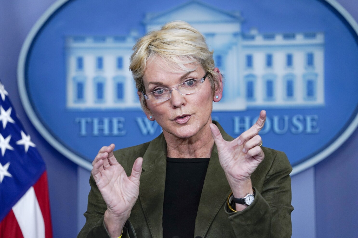 US Secretary of Energy Jennifer Granholm. File photo.