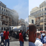 Featured image: Scenes from the site of the explosion, Hotel Saratoga in the historic center of Havana, capital of Cuba. Photo: Granma