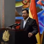 Bolivian President Luis Arce. Photo: AFP/Aizar Raides.