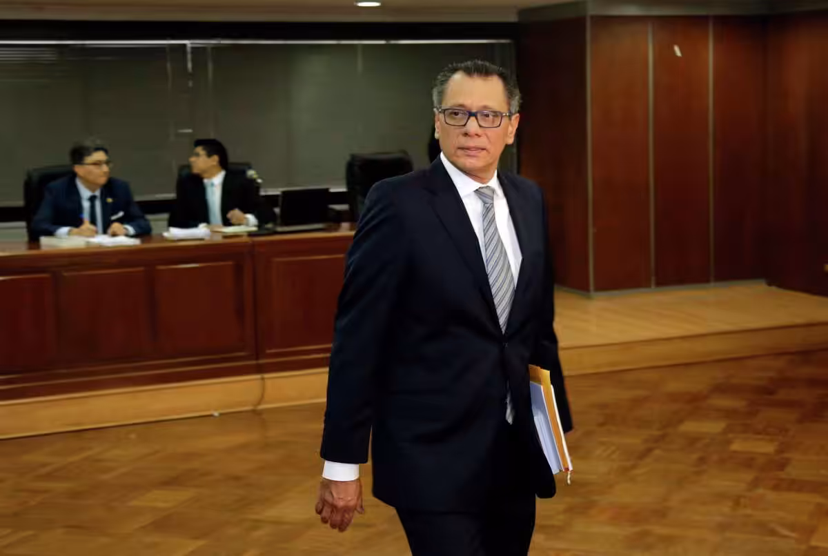 Former Vice President of Ecuador, Jorge Glas. File photo.