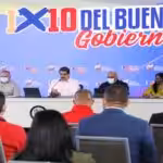 Venezuelan President Nicolas Maduro in a public event about the launching of the 1x10 system. Photo: Venezuela News.