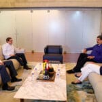 Featured image: President Nicolás Maduro, with wife and PSUV leader Cilia Flores, in meeting with Cuban Foreign Affairs Minister Bruno Rodríguez and the Cuban Ambassador to Venezuela, Dagoberto Rodríguez. Photo: Twitter/@PresidentialVen