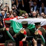 Shireen Abu Akleh: Thousands turn out for funeral of Al Jazeera journalist killed during Israeli military raid.