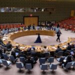 UN Security Council meeting discussing US proposal to tighten sanctions against North Korea. Photo: Twitter/@RussiaUN