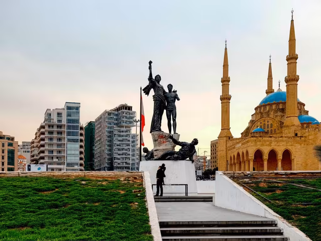 Marty’s Square, Beirut, 2017. Vladimir Varfolomeev, Flickr, CC BY-NC 2.0.