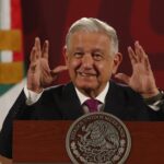 President of Mexico, Andrés Manuel López Obrador, during his morning press conference, in Mexico City. File photo: Mario Guzman/EFE.