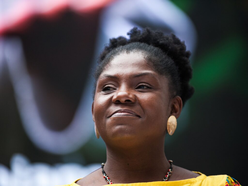 Francia Márquez candidate for the Vice Presidency of Colombia. Photo: Zuma Images