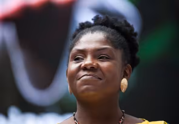 Francia Márquez candidate for the Vice Presidency of Colombia. Photo: Zuma Images