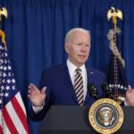 US President Joe Biden during a press conference in Rehoboth Beach, Delaware, USA, on June 3, 2022. Photo: Patrick Semansky/AP.