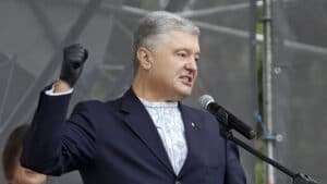 Former Ukrainian President Petro Poroshenko. Photo: STR / NurPhoto via Getty Images.