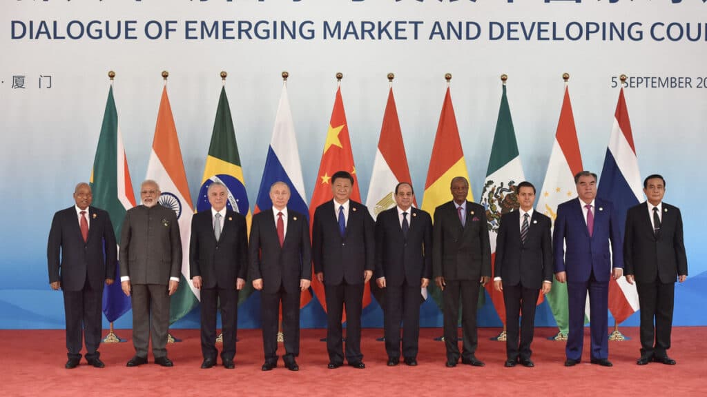BRICS summit family photo. File photo: Getty Images / Kenzaburo Fukuhara.