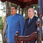Venezuelan President Nicolás Maduro and Algerian President Abdelmadjid Tebboune. Photo: Al Arabiya English.