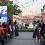 President Nicolás Maduro during a working meeting with communes in Caracas. Photo: Prensa Presidencial.
