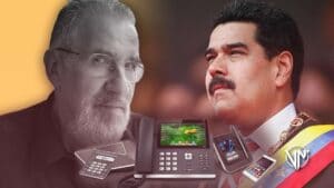 Photo composition with a photo of Atilio Borón (left) and President Nicolás Maduro (right). Photo: Venezuela News.