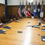 A photo showing Joe Biden's virtual meeting with his national security team (cropped). Photo: White House.