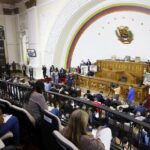 Venezuelan National Assembly during the approval of the Special Economic Zones Law, June 30, 2022. Photo: Twitter/@painfantea.