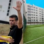 Venezuelan extreme right politician and fugitive from justice Leopoldo López and his wife Lilian Tintori smiling and waving in front of their luxurious apartment in Madrid, which according to sources contacted by Spanish daily ABC, costs a monthly rent of €10,000. Photo: Globovisión.