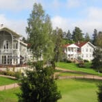View of Losby Manor, a suburb of Oslo where the Oslo Forum is being held. File photo.